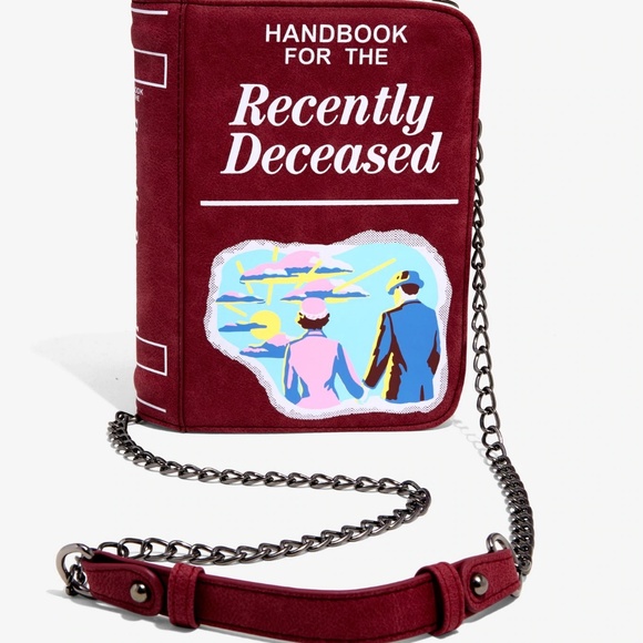 Hot Topic Handbags - Beetlejuice Handbook For The Recently Deceased bag
